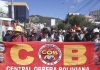 La semana inicia con protestas de distintos sectores en La Paz y la COB convoca a un cabildo para el 1 mayo
