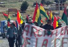 La marcha de Yahuasi cumplió su quinto día