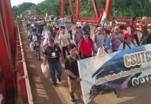 Sexto día de marcha campesina: se fortalece y emerge como presión al Gobierno sin respuesta oficial