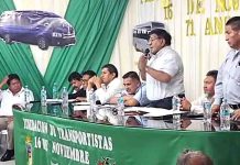 Confederación de Choferes convoca paro escalonado a partir del 5 de mayo