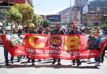 Dirigente de la COB rechaza diálogo con el Gobierno y defiende bono por discapacidad