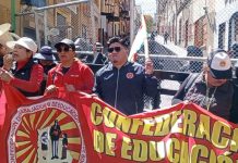 Maestros urbanos anuncian paro nacional de 24 horas para el lunes