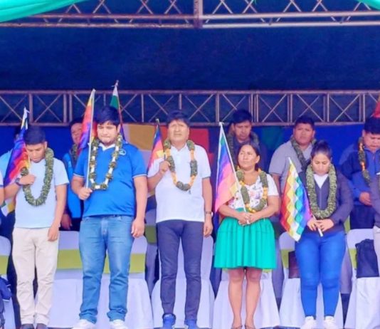 En el Chapare se alistan para “la batalla” y Evo lanza un desafío al Presidente: “si es machito, que venga a Lauca Ñ”